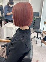 ネオリーブ クーロ(Neolive curro)&nbsp;小顔タッセルボブ×似合わせカット[ぱつっとボブ/縮毛矯正/横浜]