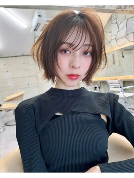 サイン 渋谷(SIGN) 渋谷レイヤーカットグレージュブリーチ無し