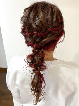 ル コワン ククー(Le coin coucou) 編みおろしアレンジ