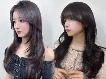 ロンドガーネット 池袋(Lond garnet)の写真/【カット+トリートメント￥4980】ミリ単位まで計算され尽くした韓国カット/小顔の黄金比で創るStyle[池袋]