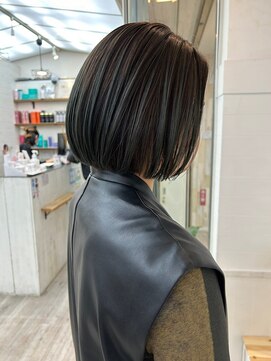 ネウィサリュー 立川(newi saLyu) 髪質改善透明感カラー顔まわりレイヤーカット韓国20代30代40代