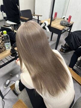 ブリーチハイトーンエクステ髪質改善