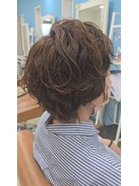 アジュール 倉敷店(Azule)&nbsp;Azule/ブラウンベージュ/ショートパーマ