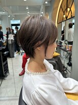 ロンドエニカ 大宮(Lond enika) ミニウルフレイヤーカット顔周りカット前髪カットショート/大宮