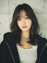 クレビア(CreBiA) 韓国/髪質改善/レイヤーカット/ミディアム/小顔/透明感カラー