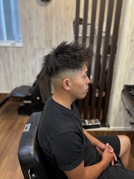 ライズヘアー(RISE HAIR) スキンフェード+ツイストスパイラル