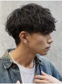 波巻きスパイラルパーマシャドウパーマツイストスパイラルパーマ