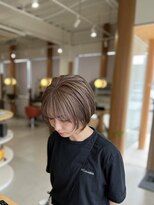 ヒュー(HUE)&nbsp;くすみベージュ/ラベンダーミルクティー