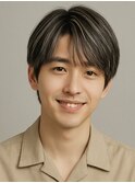 メンズハイライトバレイヤージュメッシュ