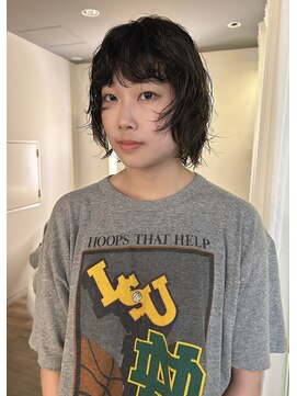 トリッカ 銀座(tricca) ボブパーマ/ニュアンスパーマ/顔周りレイヤー/レイヤーカット