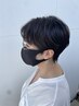 【白髪全体染めメニュー】似合わせカット+白髪染めカラー
