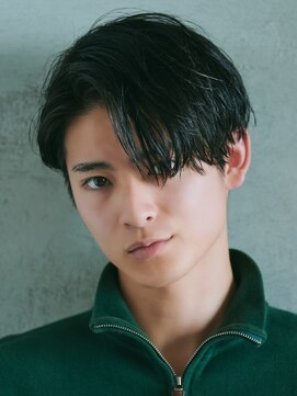 エルマーク 堺東(L-MARK) センターパート/ニュアンスパーマ/カルマパーマ/メンズ/眉毛