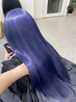 ペレ 渋谷(PELE)&nbsp;くびれヘア/アプリコットオレンジ/夏のヘアアレンジ/渋谷