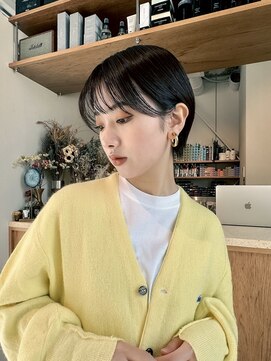 エルム 原宿 表参道(yelm) ハンサムショート/髪質改善/縮毛矯正/酸性ストレート/韓国ヘア