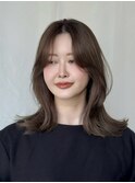 【yuuka 】ミディアムレイヤーカット名古屋美容室髪質改善