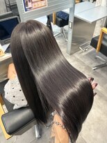 キング 梅田店(K!ng)&nbsp;縮毛矯正髪質改善ハイライトレイヤーカット梅田美容室エクステ