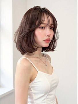 ブロウ ネックス ザ サロン 表参道(VLOW nex the salon) vlow表参道 上品くびれレイヤー 髪質改善 韓国 長屋