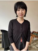 [佐賀/切りっぱなしボブ/艶髪/艶カラー/美髪還元トリートメント]