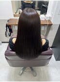 まとまりやすいカット×ブラウンカラー【髪質改善 laia 美容室】