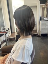ヘアサロン フラット(Hair salon flat)&nbsp;縮毛矯正×ミディアムレイヤー