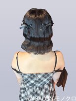 アールエーサロン モノクロ 虎ノ門(RA SALON モノクロ) 【推し活ヘアセット】ねじりハーフツイン