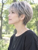 セン バイ エント(sen by emt)&nbsp;ベリーショート/白髪/前髪あり/大人ショート/50代