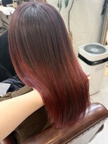 カモン(CAMON)&nbsp;【仙台美容室】#レッドカラー #ブリーチカラー #秋カラー