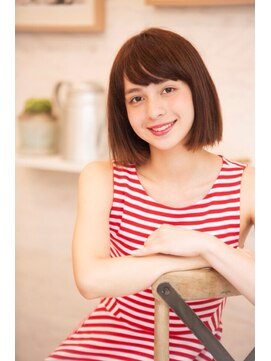 ベイルーム(BAYROOM by HONEY omotesando) 【BAYROOM横浜】ナチュラル×ボブ×流し前髪