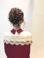 ルアナ ヘアメイク(Luana hair make)&nbsp;結婚式お呼ばれヘアアレンジ