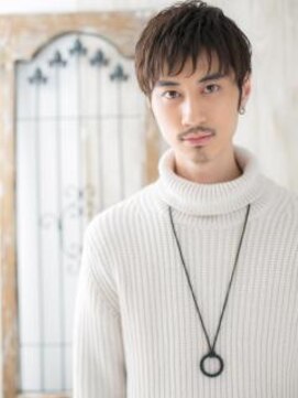 グルーミングサロン バーバー キャッスル 北浦和西口(Grooming salon Barber Castle) ベーシックショート×くせ毛風パーマB