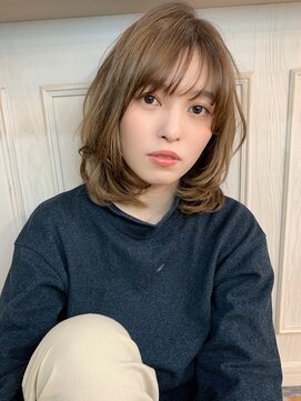 マリアバイアフロート(Maria by AFLOAT) 【重山】ブランジュスパイラルネイビーカラーフレンチボブ