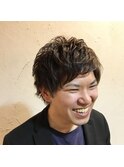 無造作ショート