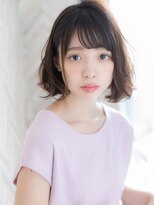 ローマ ギンザ(ROMA Ginza)&nbsp;【ROMA】透明感ラベージュ大人かわいいウェーブパーマ小顔ボブ