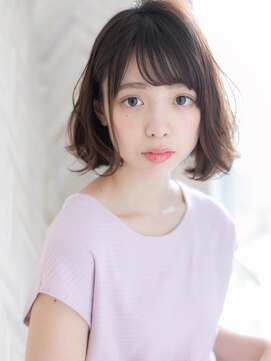 ローマ ギンザ(ROMA Ginza) 【ROMA】透明感ラベージュ大人かわいいウェーブパーマ小顔ボブ