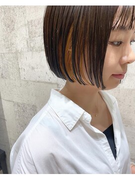 ザ シー 海老名(The C) 【The C森谷やよい】ミニボブ◎お洒落見えインナーカラー