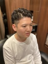 ヒロギンザ 上野店(HIRO GINZA)&nbsp;王道ツーブロ7：3パーマスタイル