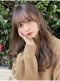 ことりベージュ×レイヤーロング