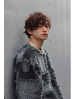 ブークル(boucle)&nbsp;カール大きめパーマのマッシュスタイル！