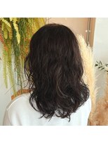 アクセヘアー 町田(acce hair)&nbsp;ミディアムナチュラルウェーブスタイル