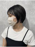 【 C’LD 】お客様スタイル_ピタッと収まるショートボブ