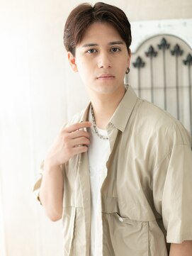 トニーアンドガイメン ホテル京阪仙台店(TONI&GUY MEN) キメすぎないオリーブグレージュナチュラルショートd仙台