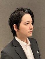 ビーダンディー(Bee dandy)&nbsp;ビジネスフォーマル ツーブロックウルフ センターパート