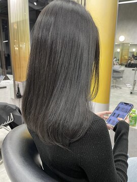 シティ(CITY) ソフトグレージュ×ミディアムワンカール[平山晶也]