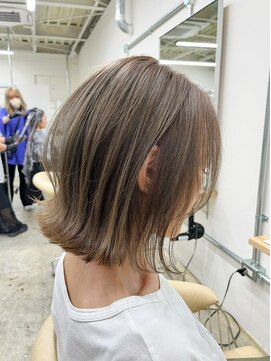 ファンド 千葉(fand) 白髪染め剥がし/ハイライトグレージュカラー