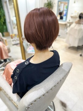 アエル 川西能勢口本店(aeru) 【襟足美人ショート】ハンサムショート