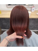 カロントウキョウ 中野店(Kalon Tokyo)&nbsp;ぱつっとミディアムレッド系カラー