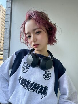 リアン(Lien) ピンク×ミルクティー