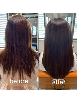 ニコ(niko) 【二村】カラーやパーマで気になる痛みへ 髪質改善ストレート