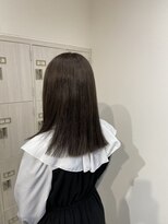 パプスドコワフュール 甲子園口店(Pap's de coiffeur) 透明感抜群　グレージュカラー