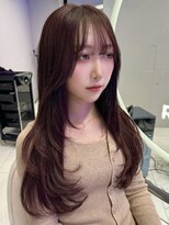 レディアル 渋谷(REDEAL)&nbsp;韓国ヘア/ブリーチ/暖色カラー/ワンホン【レイヤー/渋谷】